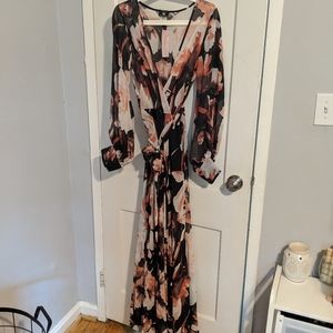 Gorgeous flowy long summer dress - never worn